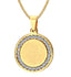 4 Quls Medallion Necklace - Gold
