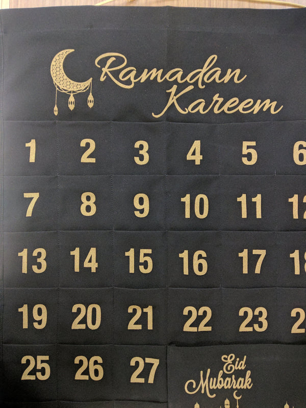 Ramadan Advent Calendar - Black