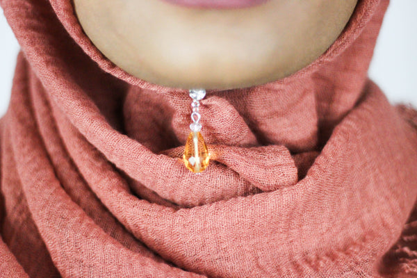 Crystal Hijab Clips