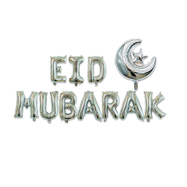 Eid Mubarak Foil Balloons