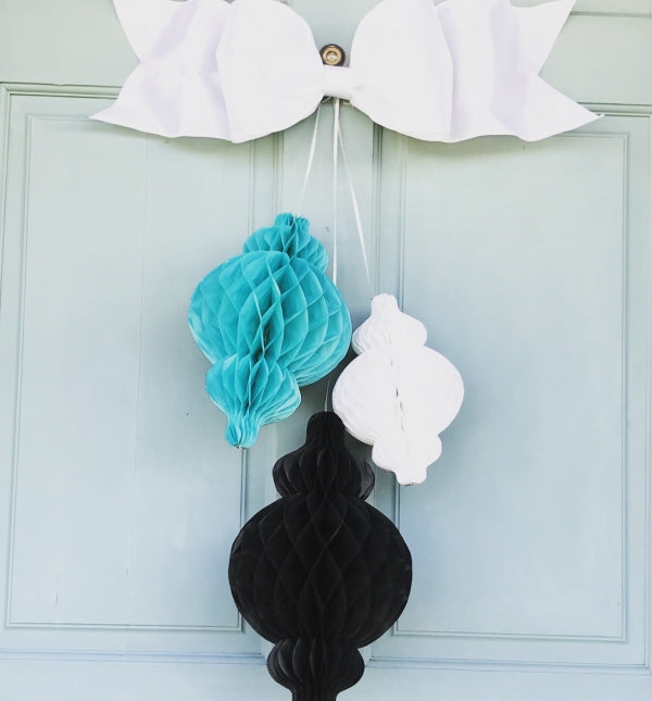 Lantern Honeycomb Turquoise