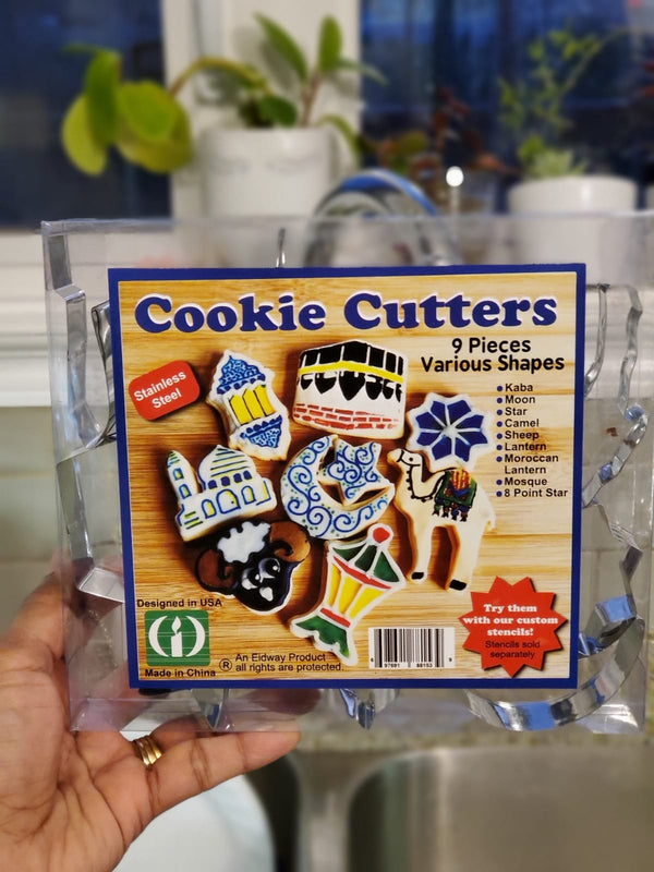 Ramadan / Eid Cookie Cutters - 9 Pieces