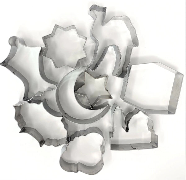 Ramadan / Eid Cookie Cutters - 9 Pieces