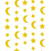 Multi Strand Moon & Star Garland - Sparkle Gold