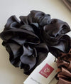 Volumizing Scrunchy - Satin Black