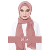 Instant Chiffon Shawl-Pink