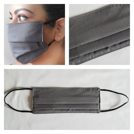 Triple Layered Face Mask - Grey