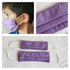 KIDS Triple Layered Face Mask - Purple